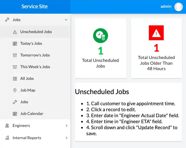 Play Service Site Engineer App as an online game Service Site Engineer App with UptoPlay