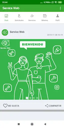 Play Service Web as an online game Service Web with UptoPlay