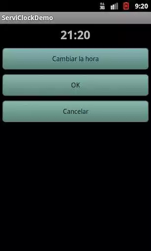 Play ServiClockDemo