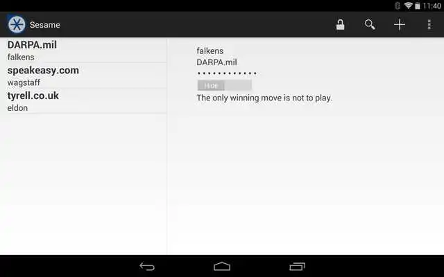 Play sesame