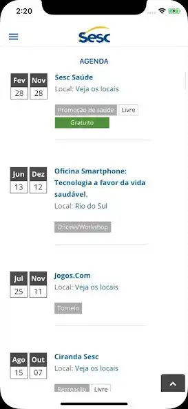 Play Sesc Sergipe as an online game Sesc Sergipe with UptoPlay