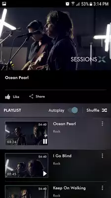 Play Sessions X. Music has a new look.