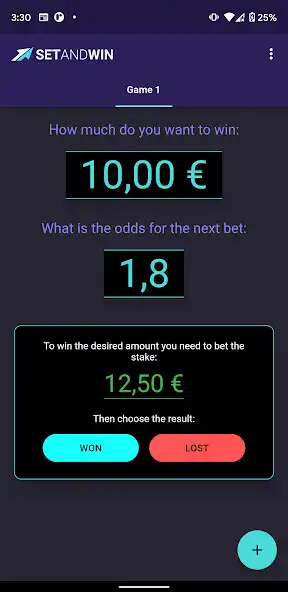 Play SetAndWin. Bets calculator as an online game SetAndWin. Bets calculator with UptoPlay