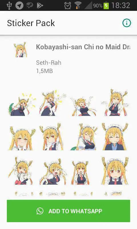 Play SethDistro Anime WAStickerApps 1