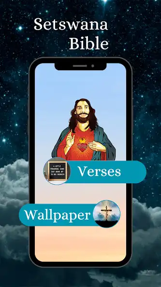 Play Setswana Bible - Verse as an online game Setswana Bible - Verse with UptoPlay