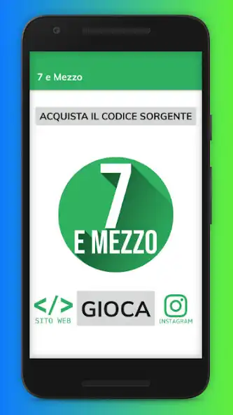 Play Sette e Mezzo as an online game Sette e Mezzo with UptoPlay