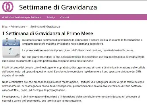 Play Settimane Gravidanza as an online game Settimane Gravidanza with UptoPlay