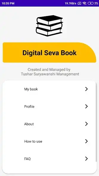 Play Seva Book as an online game Seva Book with UptoPlay