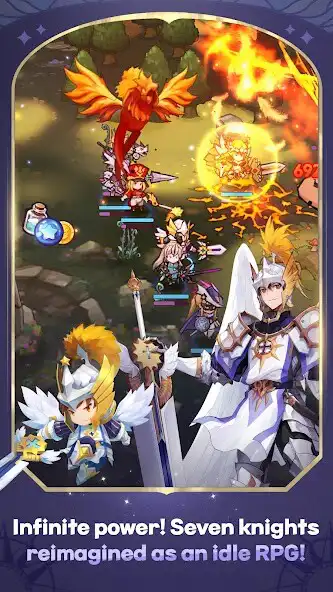 Play Seven Knights Idle Adventure as an online game Seven Knights Idle Adventure with UptoPlay