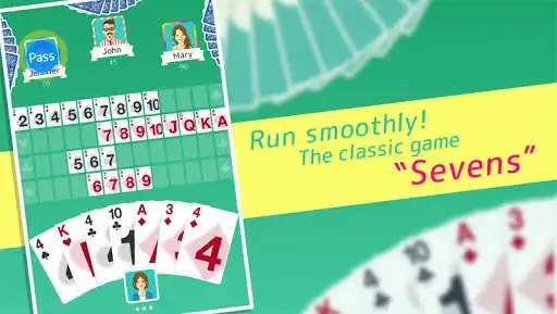 Play Sevens - Fun Card Game  and enjoy Sevens - Fun Card Game with UptoPlay