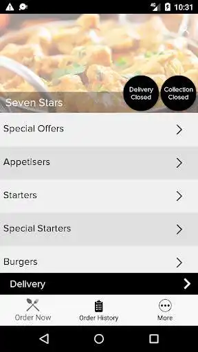 Play Seven Stars as an online game Seven Stars with UptoPlay