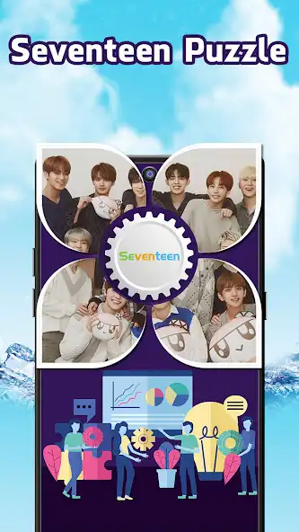 Play Seventeen Slide Puzzle Game as an online game Seventeen Slide Puzzle Game with UptoPlay