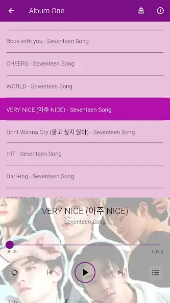 Play Seventeen Songs as an online game Seventeen Songs with UptoPlay