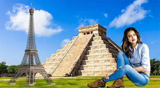 Play Seven Wonders photo frame photo editor