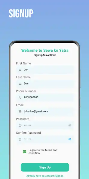 Play Sewa Ko Yatra as an online game Sewa Ko Yatra with UptoPlay