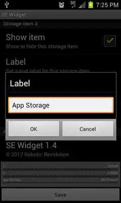 Play SEWidget - StorageEther Widget