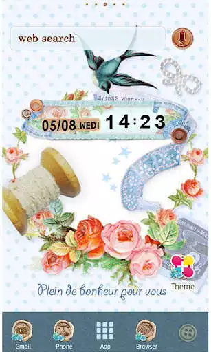 Play APK Sewing Bird Wallpaper  and enjoy Sewing Bird Wallpaper with UptoPlay jp.co.a_tm.android.plus_sewing_bird