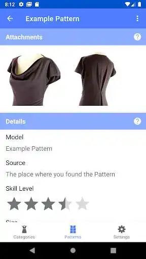 Play Sewing Patterns Lite as an online game Sewing Patterns Lite with UptoPlay