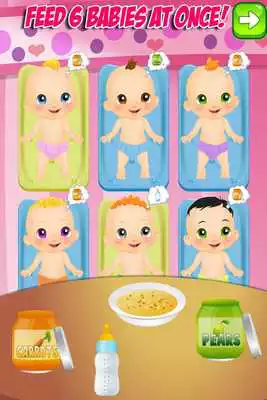 Play Sextuplets Newborn Baby Birth - Pregnancy Games
