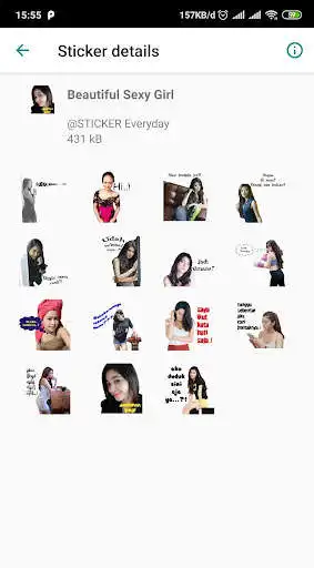 Play Sexy Girl Stickers as an online game Sexy Girl Stickers with UptoPlay