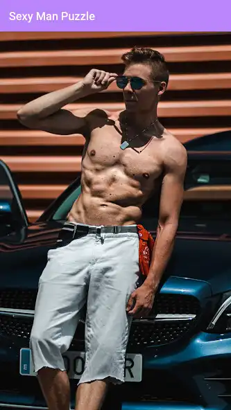 Play Sexy Man Puzzle as an online game Sexy Man Puzzle with UptoPlay