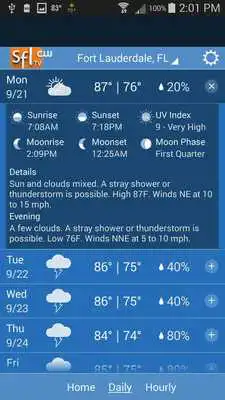Play SFLCW Weather Play SFLCW Weather