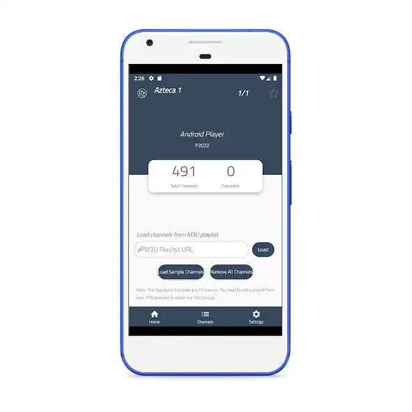 Play SFNTV PLAYER as an online game SFNTV PLAYER with UptoPlay