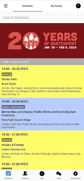 Play SFSketchfest  and enjoy SFSketchfest with UptoPlay
