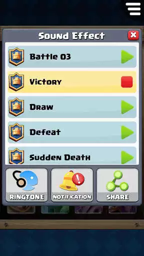 Play SFX Sounds for Clash Royale