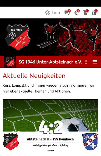 Play SG 1946 Unter-Abtsteinach e.V.  and enjoy SG 1946 Unter-Abtsteinach e.V. with UptoPlay