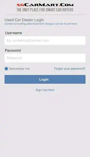 Play APK sgCarMart Dealer  and enjoy sgCarMart Dealer with UptoPlay com.inventoryDealer