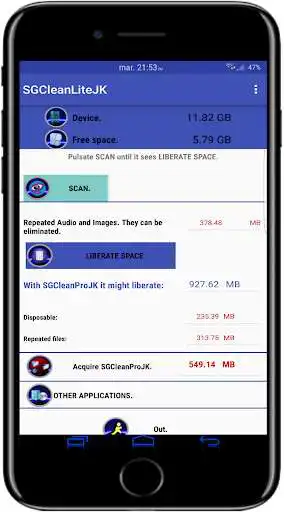Play SGCleanLite Clean Liberate Space  and enjoy SGCleanLite Clean Liberate Space with UptoPlay