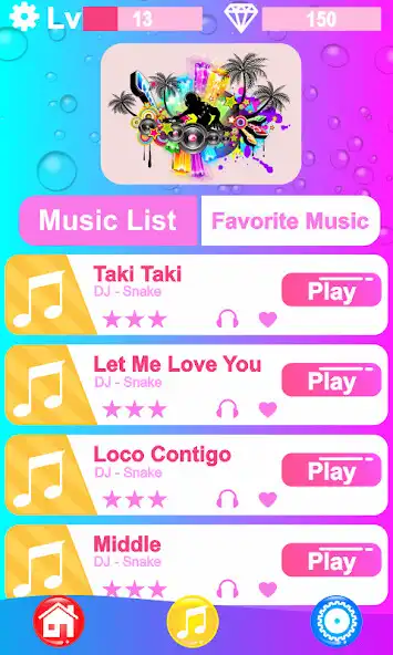 Play SG - DJ Snake Piano Tiles  and enjoy SG - DJ Snake Piano Tiles with UptoPlay