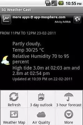 Play SG Weather Cast Play SG Weather Cast