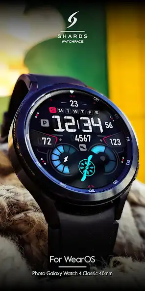 Play SH007 Watch Face, WearOS watch as an online game SH007 Watch Face, WearOS watch with UptoPlay