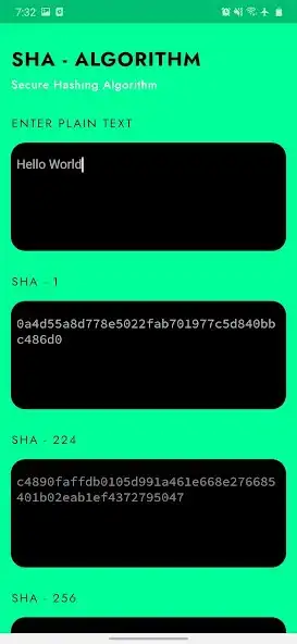 Play SHA Algorithm - Cryptography  and enjoy SHA Algorithm - Cryptography with UptoPlay