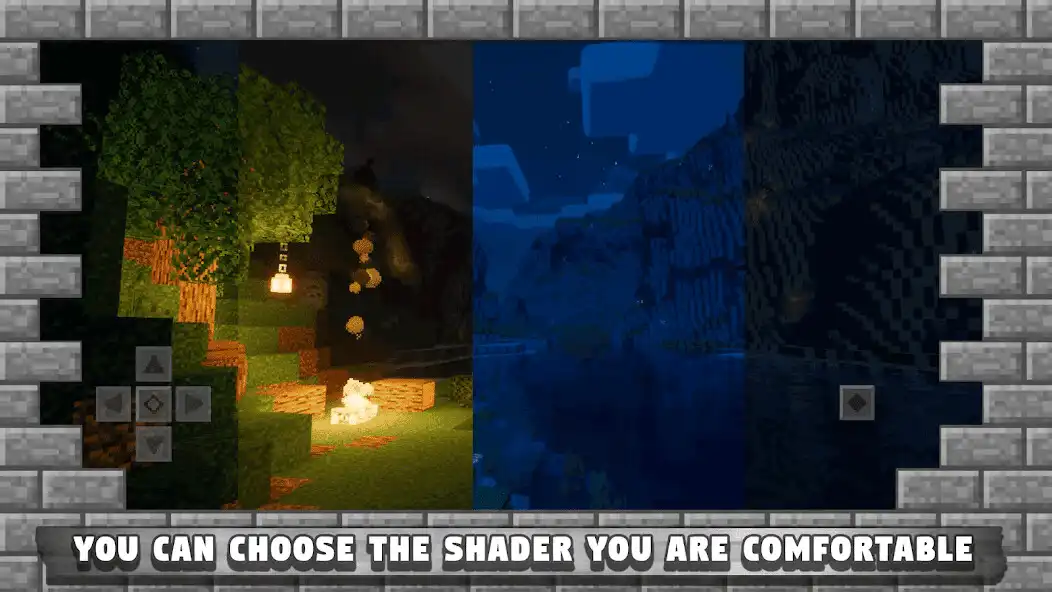 Play Shader for MCPE as an online game Shader for MCPE with UptoPlay