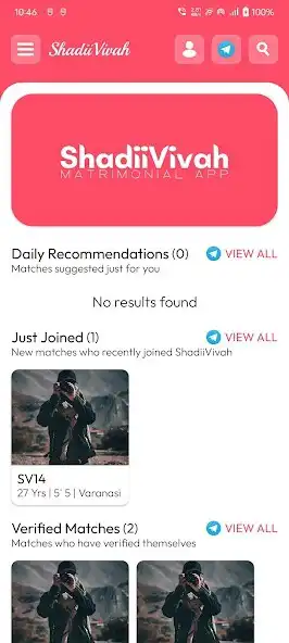 Play ShadiiVivah - Matrimony app as an online game ShadiiVivah - Matrimony app with UptoPlay