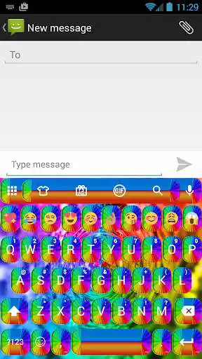 Play Shading Rainbow Emoji Keyboard