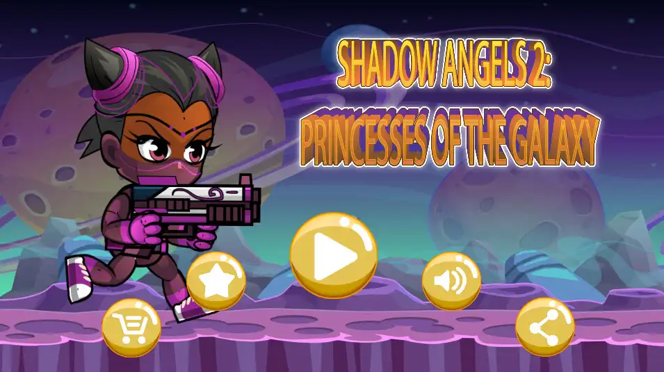 Play Shadow Angels 2: Princesses of the Galaxy  and enjoy Shadow Angels 2: Princesses of the Galaxy with UptoPlay