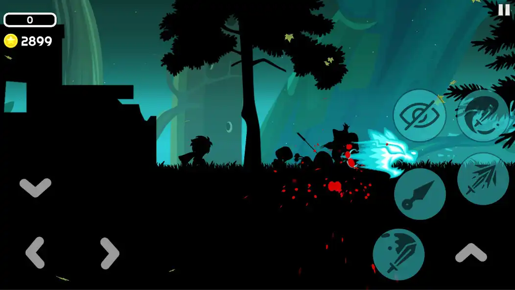 Play Shadow Blade Ninja as an online game Shadow Blade Ninja with UptoPlay