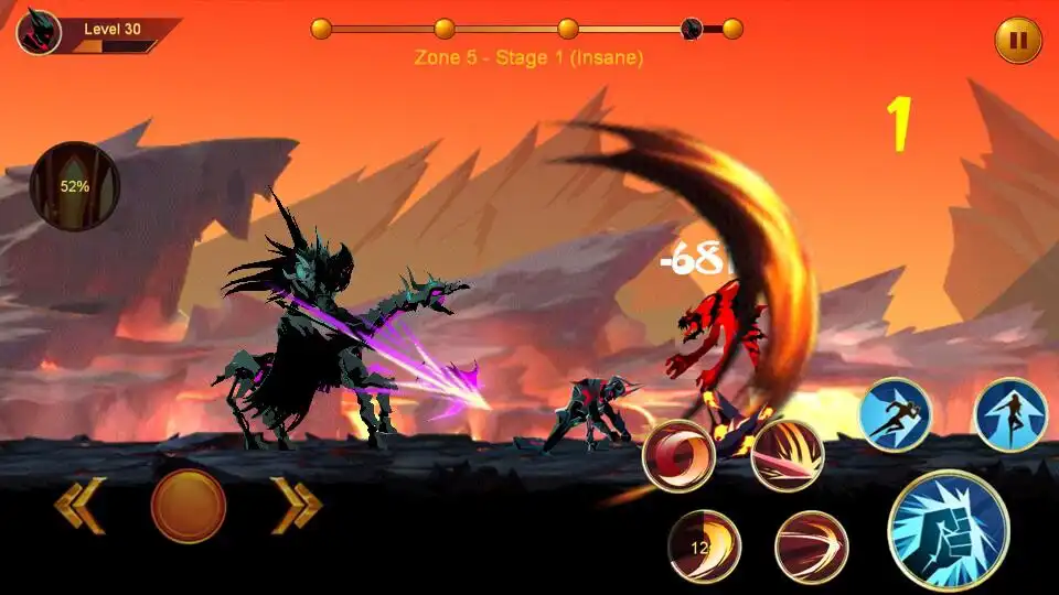 Play Shadow fighter 2: Ninja games  and enjoy Shadow fighter 2: Ninja games with UptoPlay
