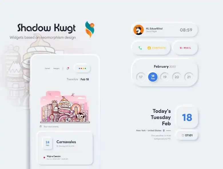 Play Shadow KWGT  and enjoy Shadow KWGT with UptoPlay