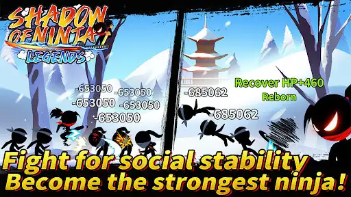 Play Shadow of Ninja: Legends Fight  and enjoy Shadow of Ninja: Legends Fight with UptoPlay