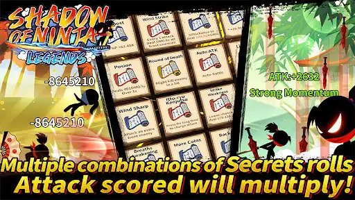 Play Shadow of Ninja: Legends Fight as an online game Shadow of Ninja: Legends Fight with UptoPlay