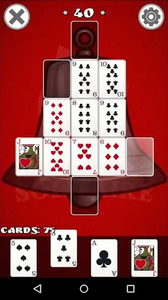 Play Shadow Solitaire as an online game Shadow Solitaire with UptoPlay
