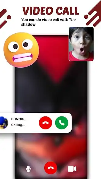 Play Shadow Soniic video call  and enjoy Shadow Soniic video call with UptoPlay