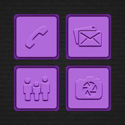 Play Shadow Violet Boxed Icons APK Play Shadow Violet Boxed Icons APK