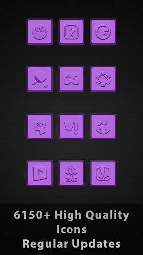 Play Shadow Violet Boxed Icons as an online game Shadow Violet Boxed Icons with UptoPlay