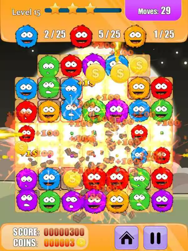 Play Shaggy Monsters Match 3